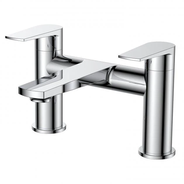 RAK Blade Dual Lever Chrome Bath Filler Tap