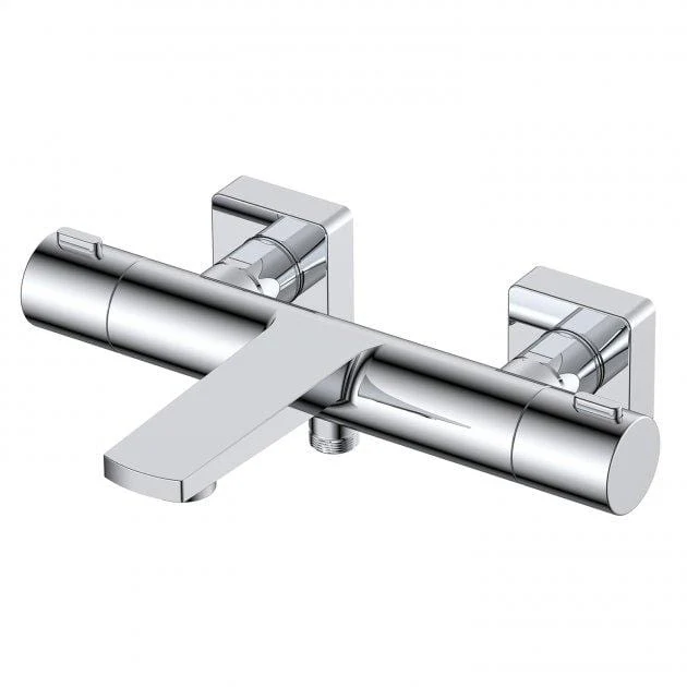 RAK Blade Thermostatic Chrome Bath Shower Mixer Tap