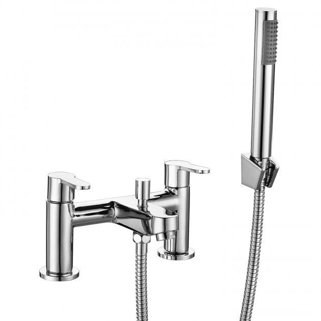RAK Morning Dual Lever Chrome Bath Shower Mixer Tap