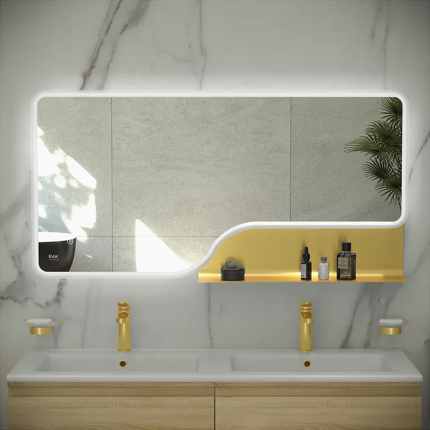 RAK Ornate LED Illuminated Mirror with Demister - 1200 x 600mm