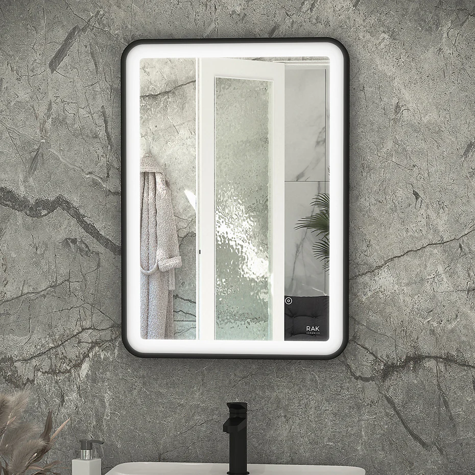 RAK Picture Soft LED Illuminated Mirror with Demister - 600 x 800mm