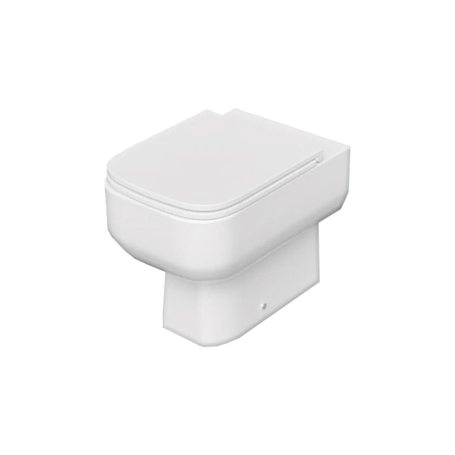 RAK Series 600 Rimless Back to Wall Toilet & Slimline Sandwich Urea Soft Close Seat