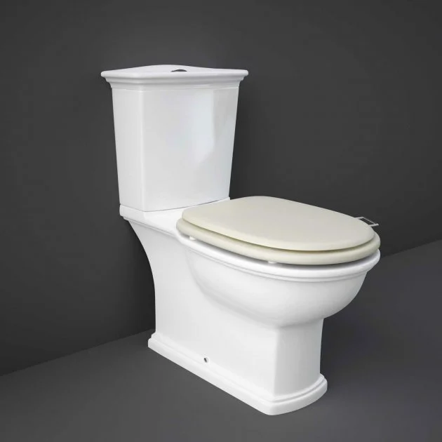 RAK Washington Traditional Close Coupled Toilet with Horizontal Outlet - Image 3