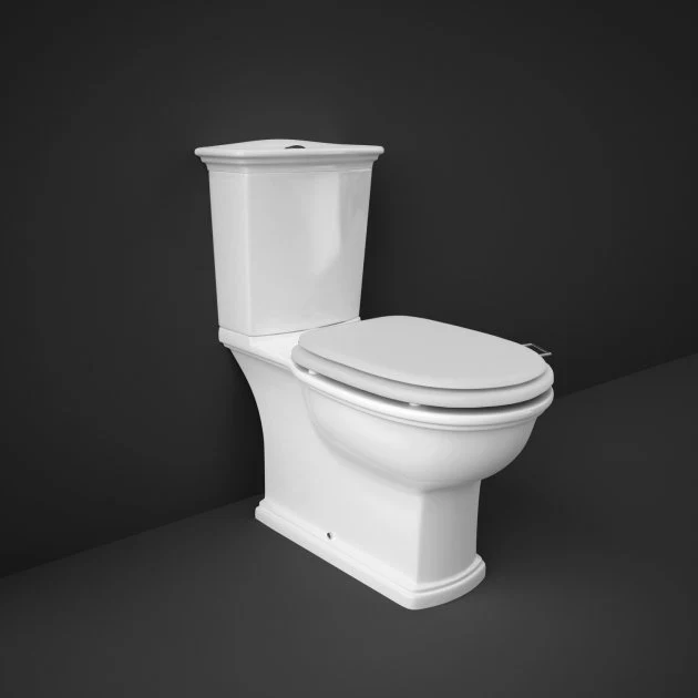 RAK Washington Traditional Close Coupled Toilet with Horizontal Outlet - Image 5