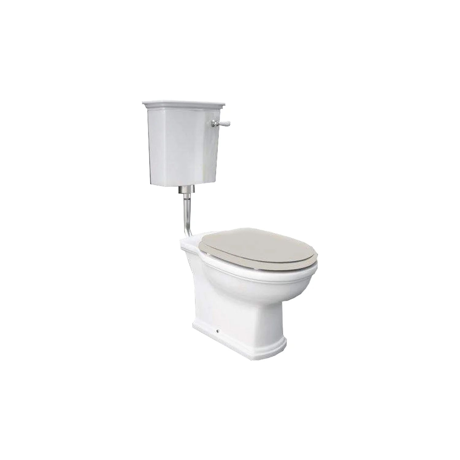 RAK Washington Traditional Low Level Toilet with Horizontal Outlet - Image 4