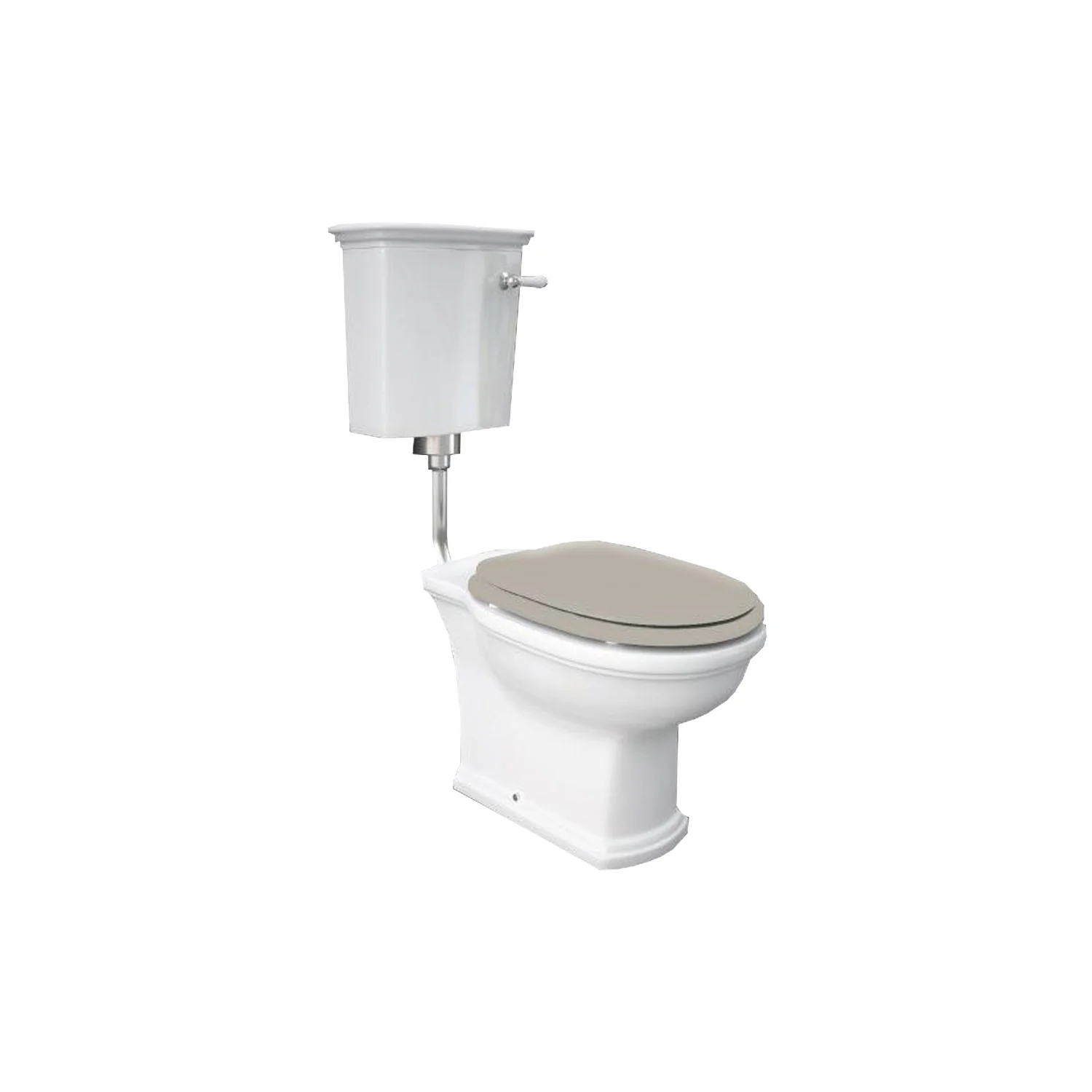 RAK Washington Traditional Low Level Toilet with Horizontal Outlet - Image 5