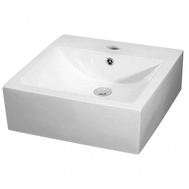 Rectangular Sit-On Countertop Basin 470mm Wide