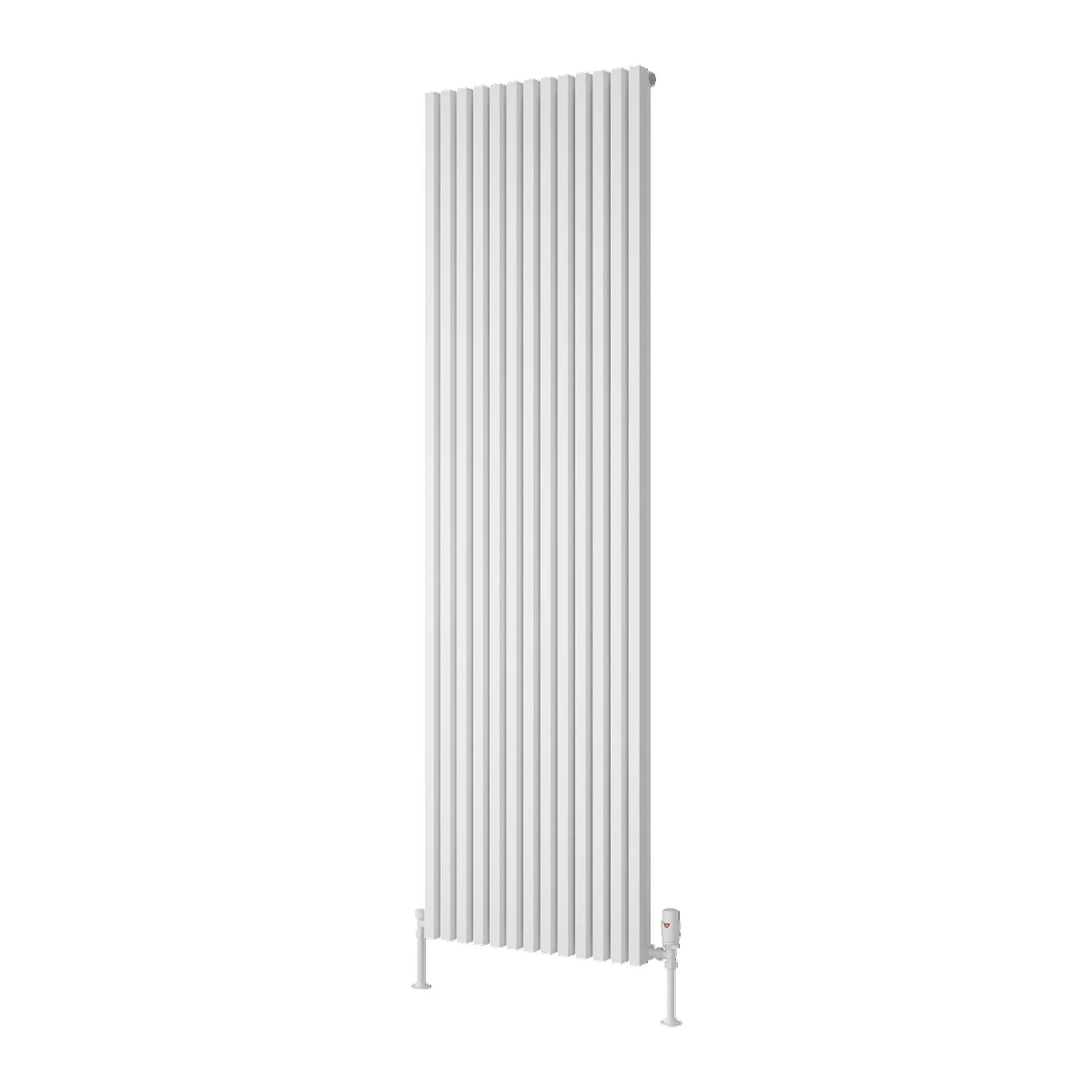 Reina Albano Vertical Aluminium Radiator - 1800 x 510mm - White