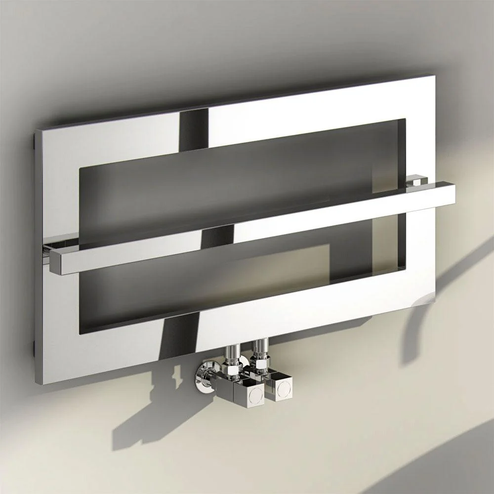 Reina Breno 350 x 700mm Designer Heated Towel Rail