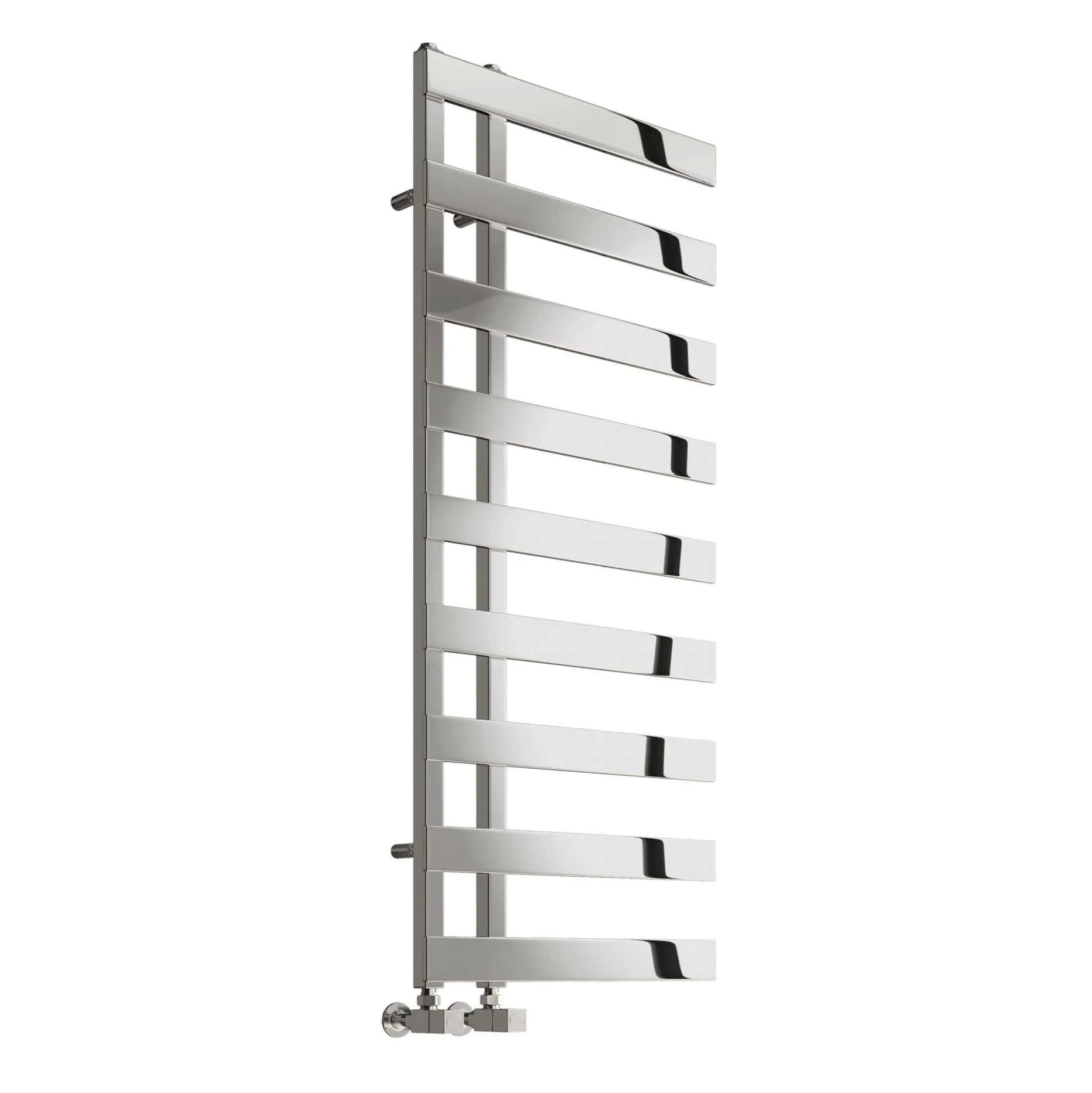 Reina Capelli Designer Heated Towel Rail - Stainless Steel - 1235 x 500mm - Image 3