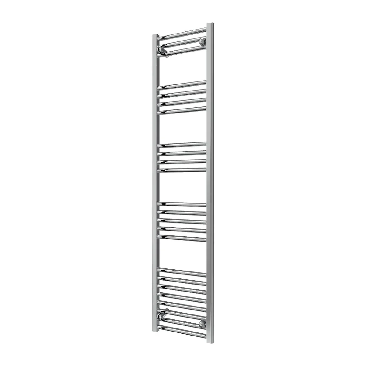 Reina Capo Vertical Flat Straight Heated Towel Rail - 1600 x 400mm Chrome