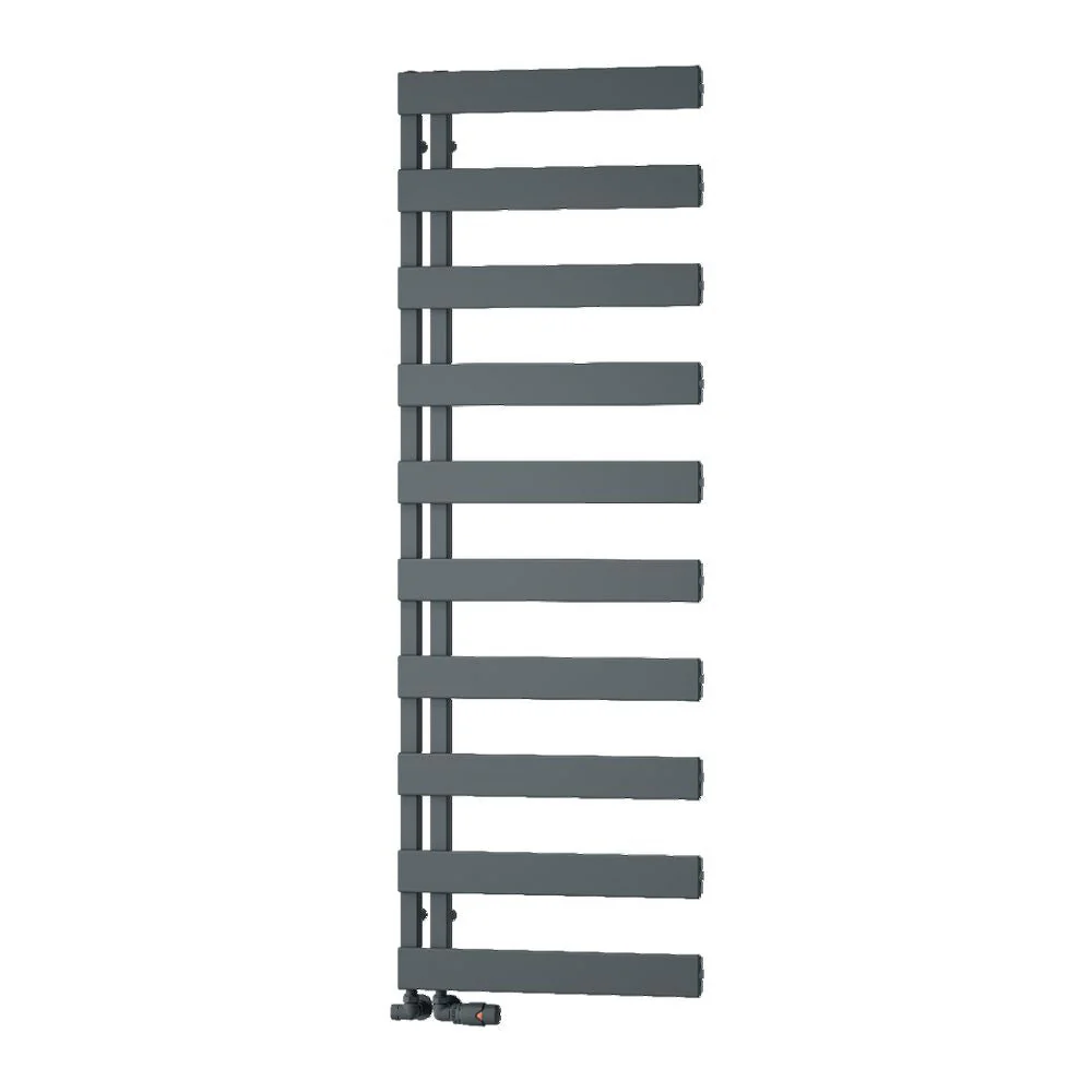Reina Carpena Aluminium Towel Rail - 1510 x 500mm - Anthracite - Image 2