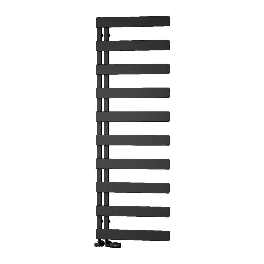 Reina Carpena Aluminium Towel Rail - 1510 x 500mm - Black - Image 2