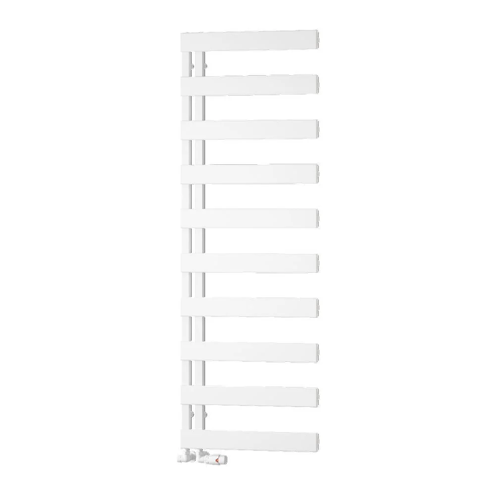 Reina Carpena Aluminium Towel Rail - 1510 x 500mm - White - Image 2
