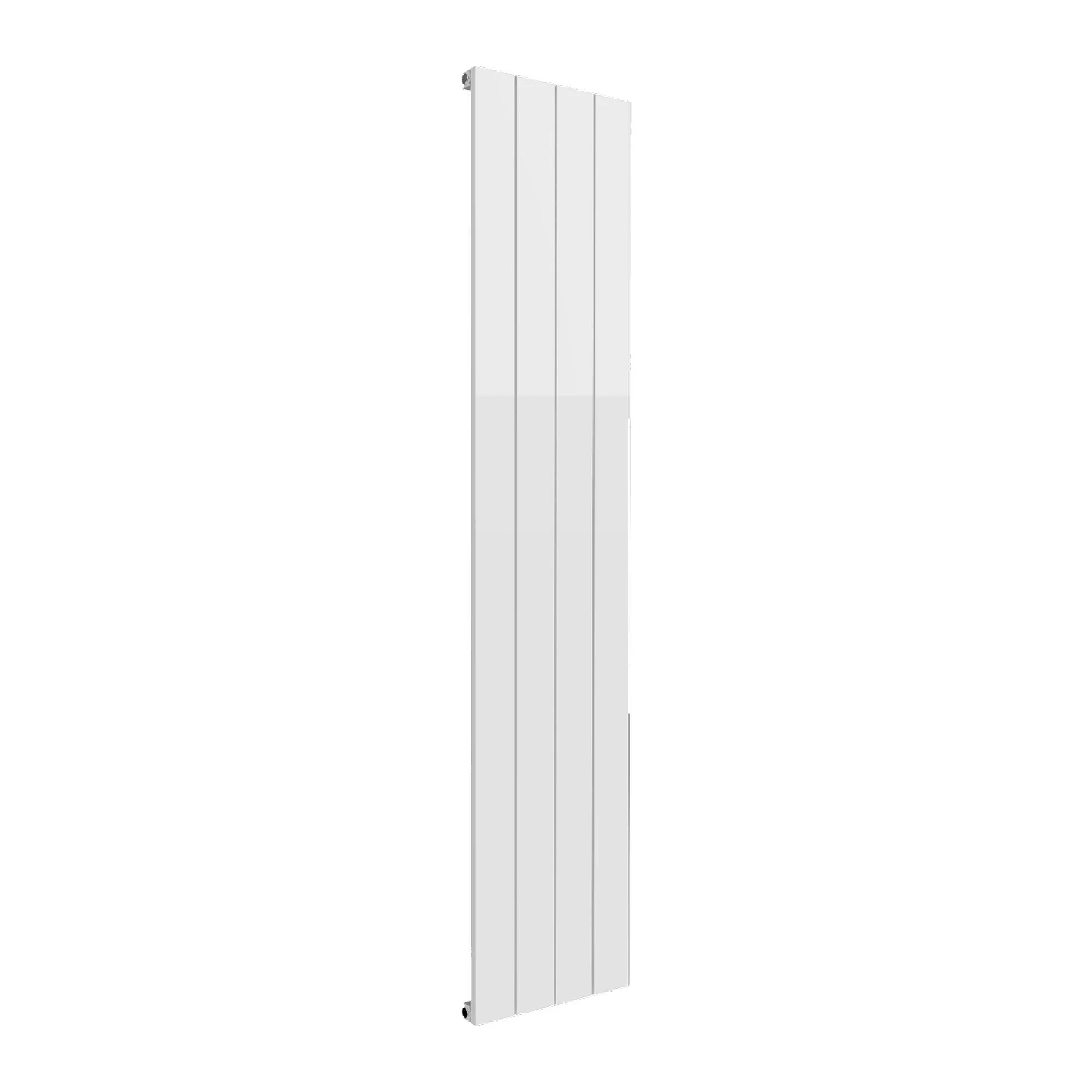 Reina Casina Vertical Aluminium Radiator - Single / 1800 x 375mm - White