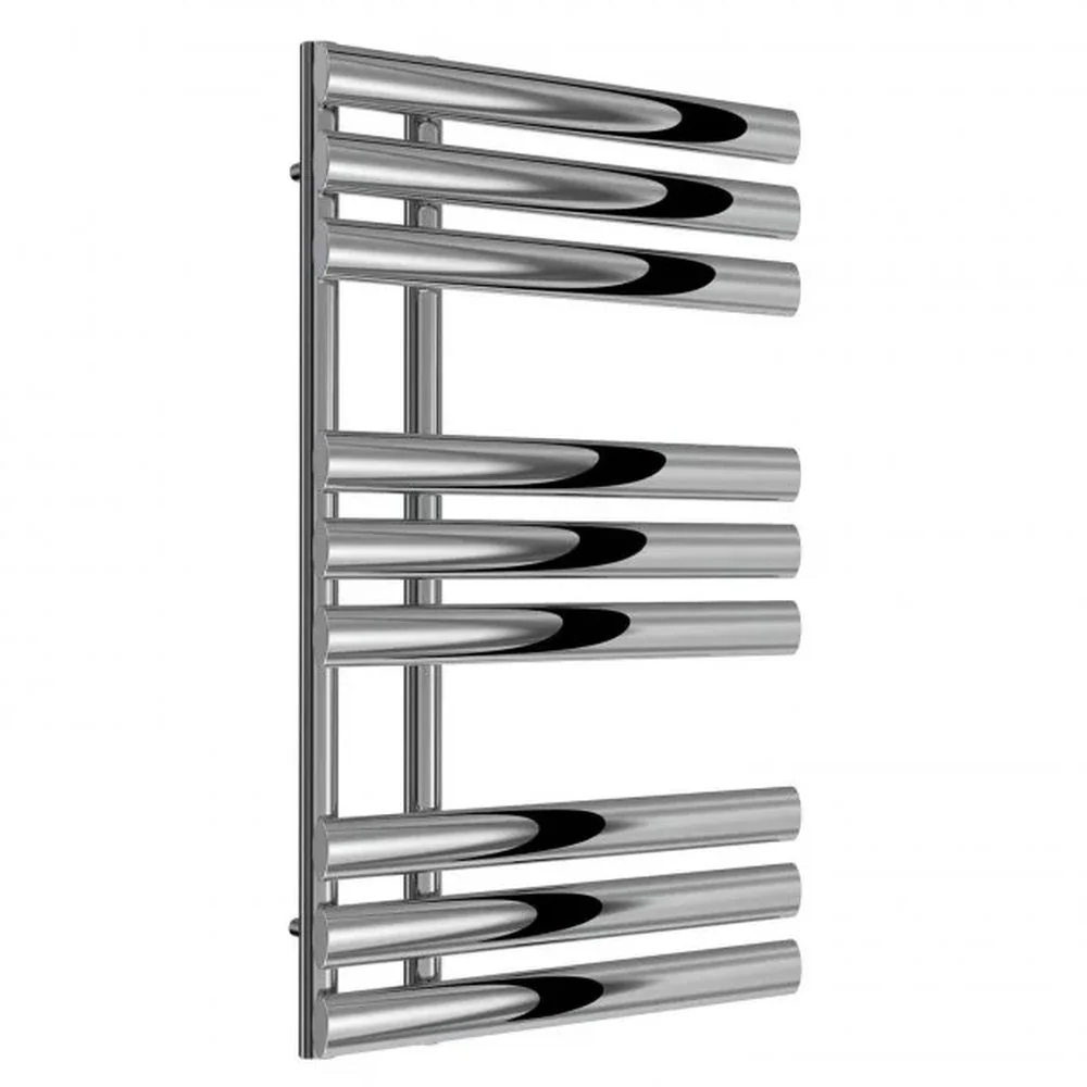 Reina Chisa Designer Heated Towel Rail - 820 x 500mm - Chrome