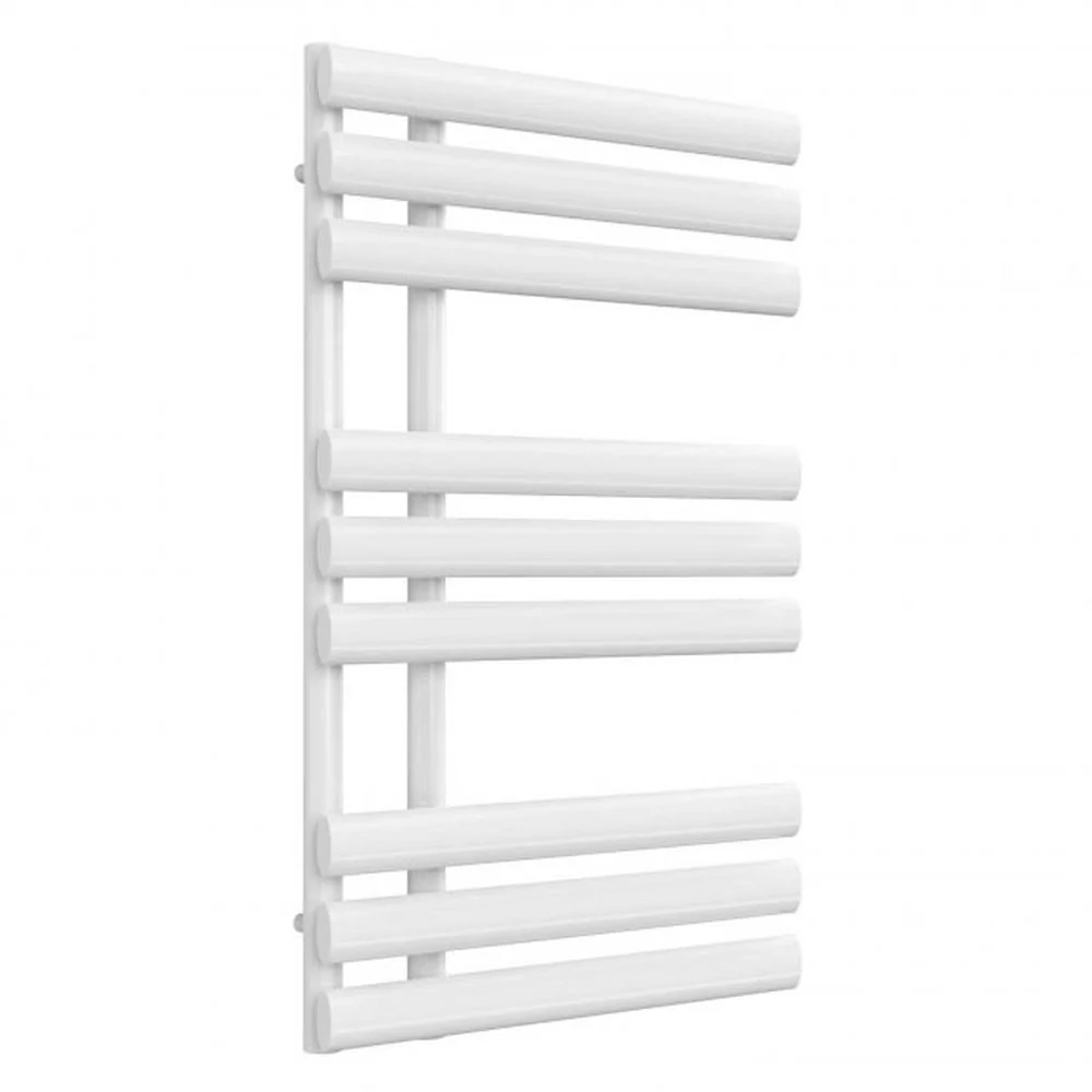 Reina Chisa Designer Heated Towel Rail - 820 x 500mm - White