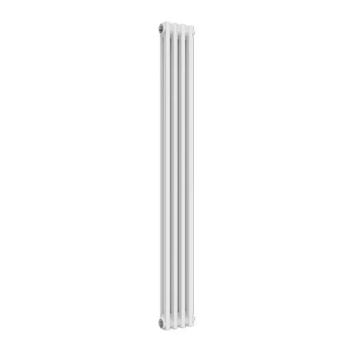 Reina Colona Traditional Column Radiator - 1500 x 200mm (Double) - White