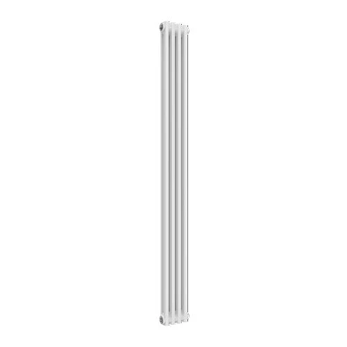 Reina Colona Traditional Column Radiator - 1800 x 200mm (Double) - White