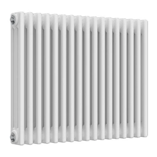 Reina Colona Traditional Column Radiator - 600 x 785mm (Triple) - White