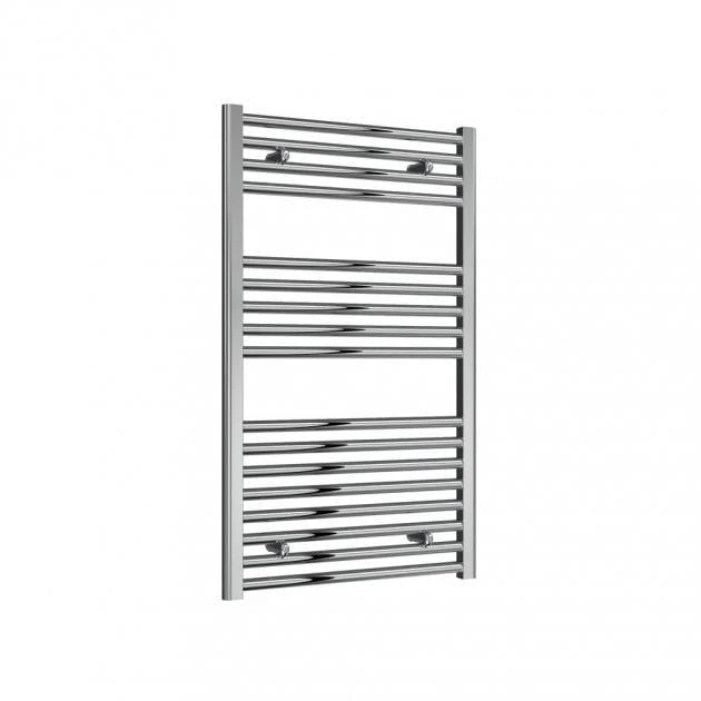 Reina Diva 1000 x 600mm Electric Straight Chrome Heated Towel Rail
