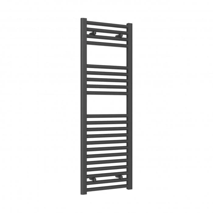 Reina Diva 1200 x 400mm Electric Straight Anthracite Heated Towel Rail