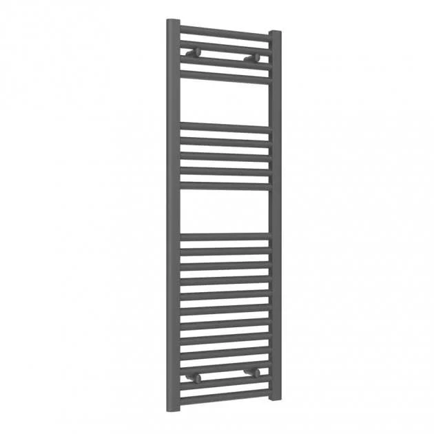 Reina Diva Vertical Flat Heated Towel Rail - Anthracite - 1200 x 400mm