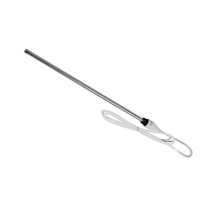 Reina Diva 1200 x 750mm Electric Straight Chrome Heated Towel Rail - Image 2