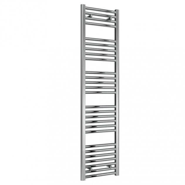 Reina Diva 1600 x 400mm Electric Straight Chrome Heated Towel Rail