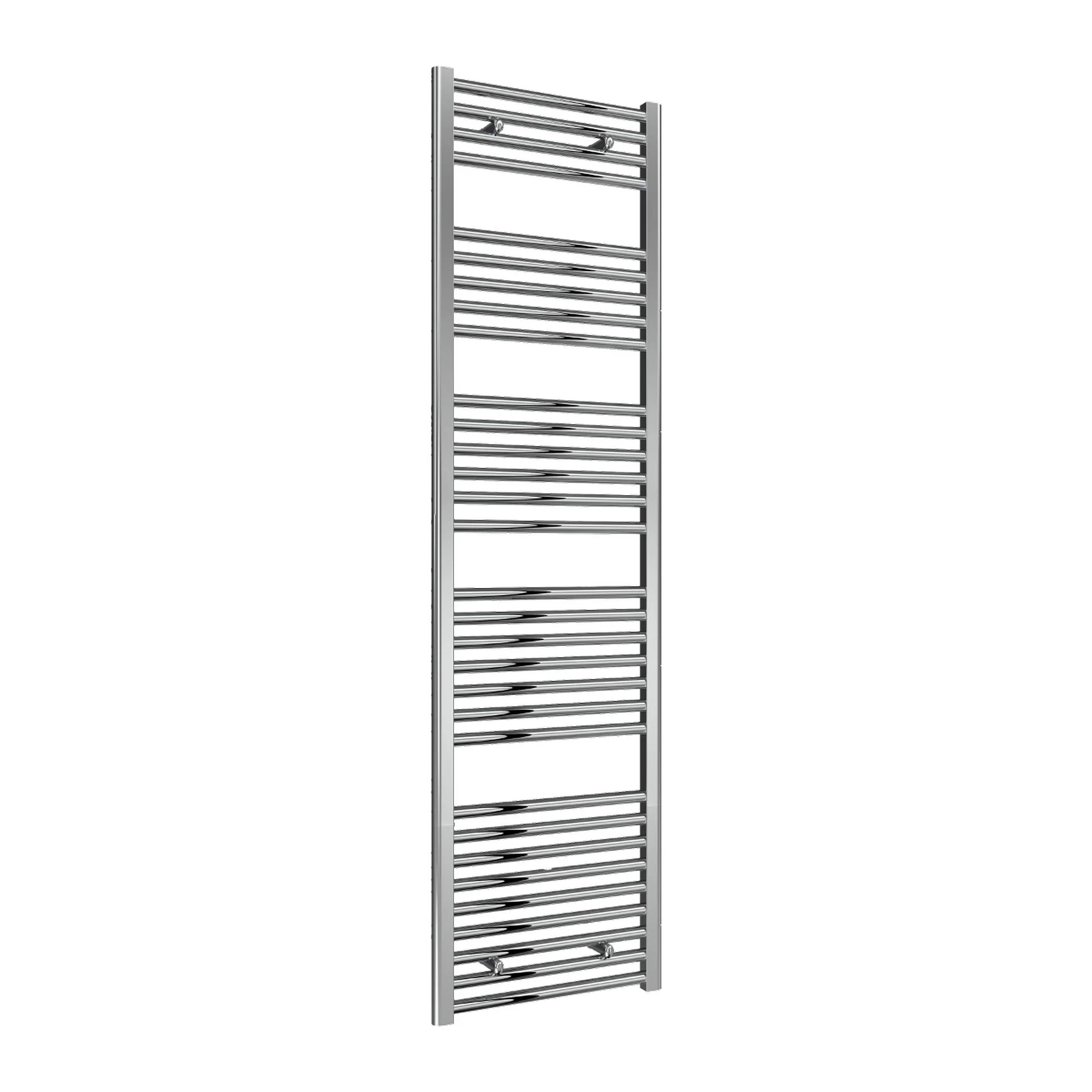 Reina Diva Vertical Flat Heated Towel Rail - Chrome - 1800 x 500mm