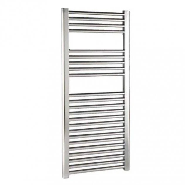 Reina Diva 800 x 400mm Electric Straight Chrome Heated Towel Rail