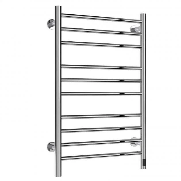 Reina Arnage Vertical Dry Electric Heated Towel Rail - 800 x 500mm - Polished