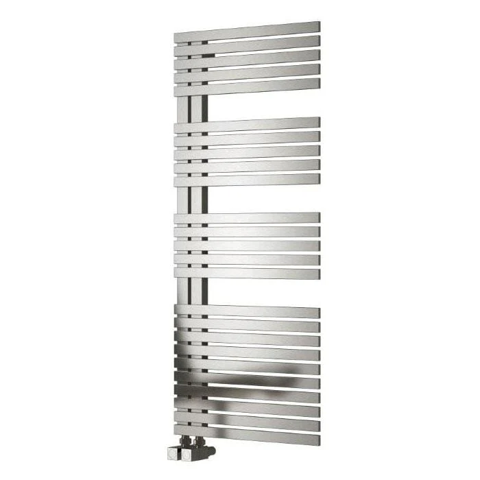 Reina Entice Steel Heated Towel Rail 1700 x 500 - Brushed - Image 2