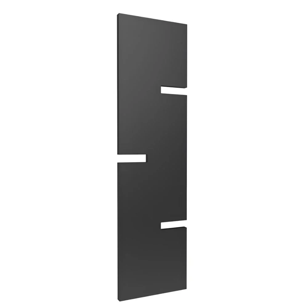 Reina Fiore Vertical Designer Radiator - Anthracite - 490 x 1790mm - Image 2