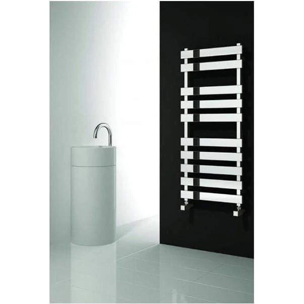 Reina Kreon Steel Flat Panel Heated Towel Rail 1160 x 500 - Polished
