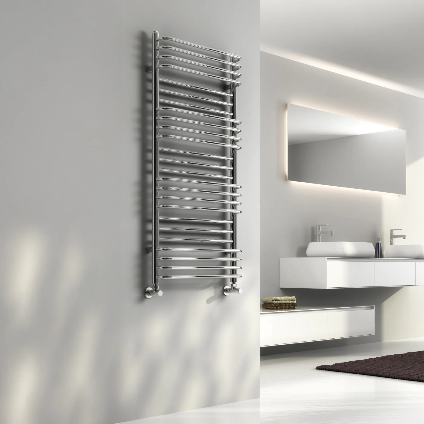 Reina Marco Designer Heated Towel Rail 1100 x 500 - Image 2