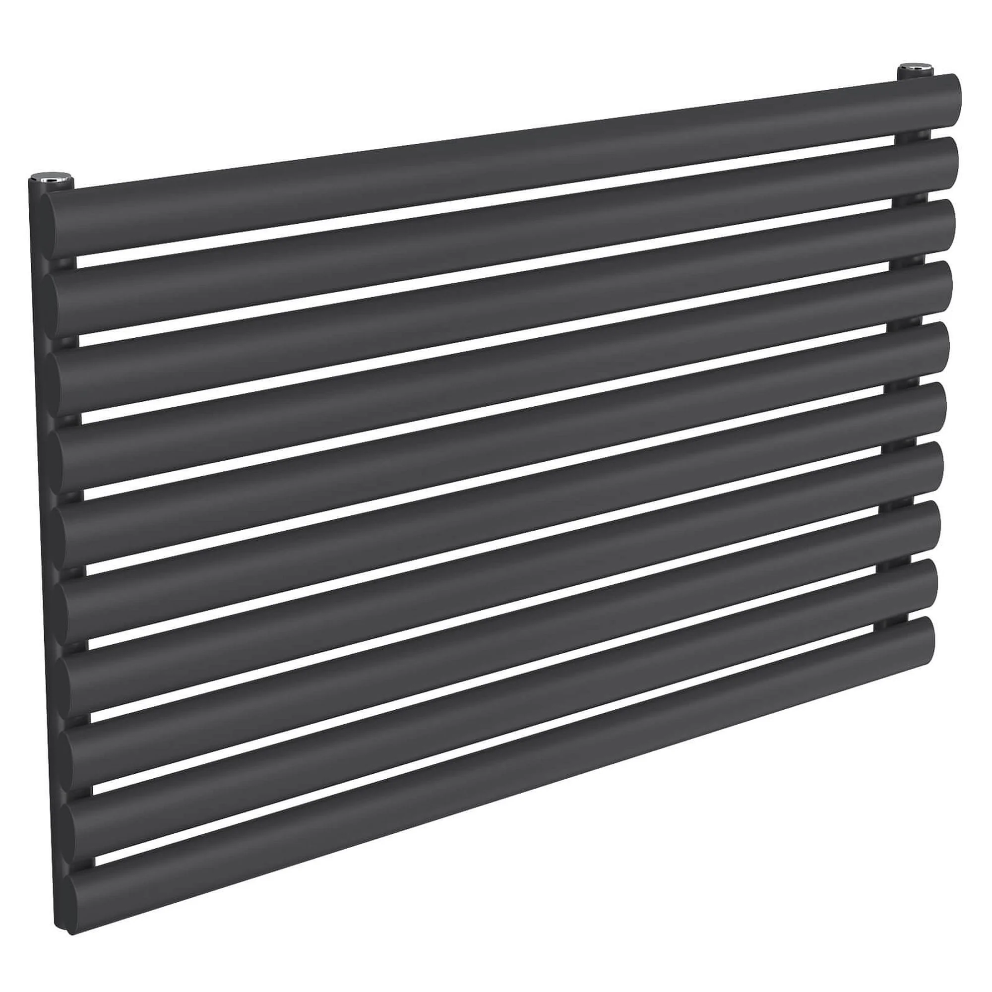 Reina Nevah Single Horizontal Steel Radiator 590 x 1000 - Anthracite