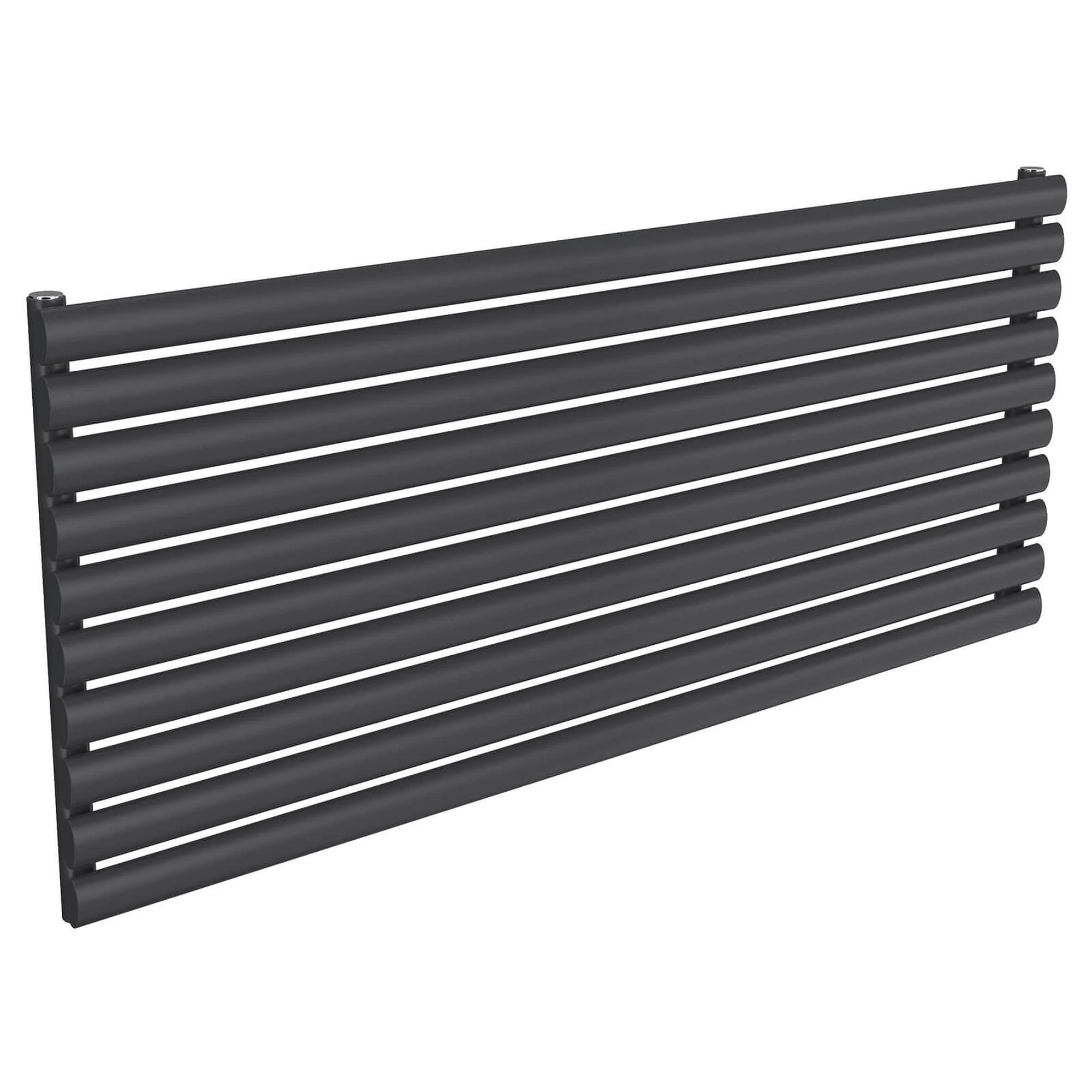 Reina Nevah Single Horizontal Steel Radiator 590 x 1400 - Anthracite