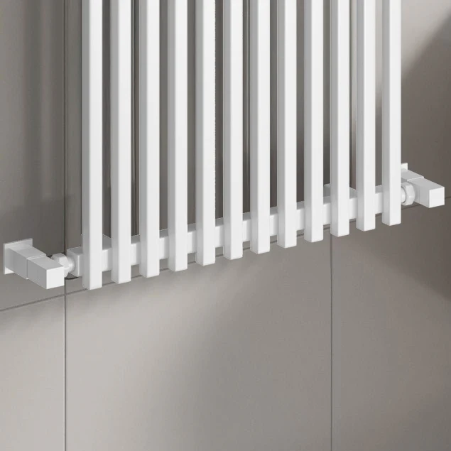Reina Sori Designer Radiator - White - Image 2