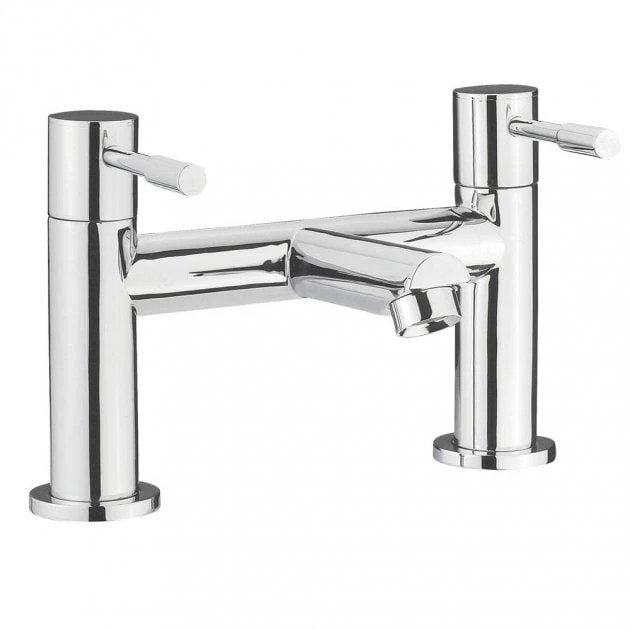 Series 2 Deck Mounted Bath Filler Tap - Chrome