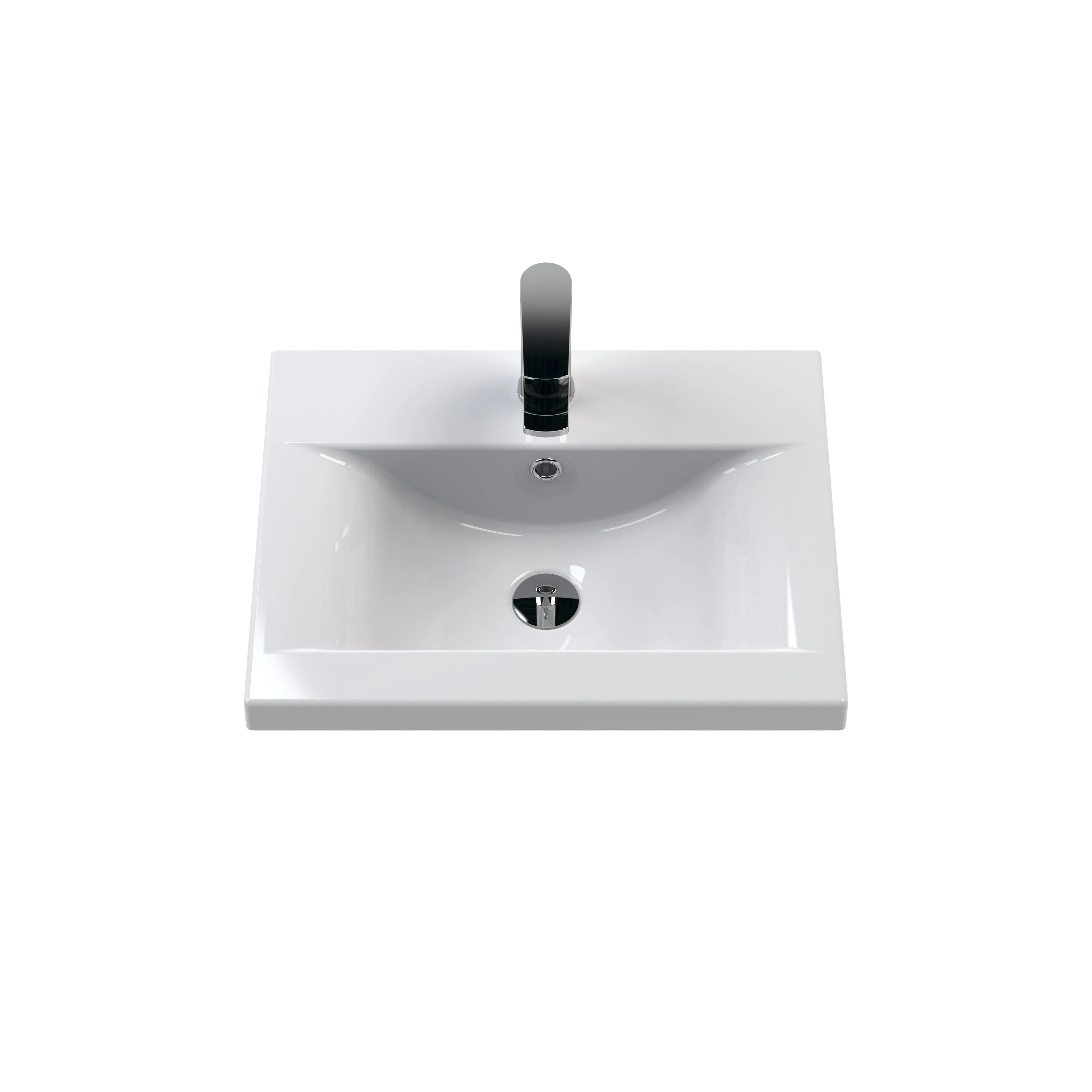 Ryker 500mm Floor Standing 2-Door Vanity & Basin 1 - Midnight Blue - Image 8