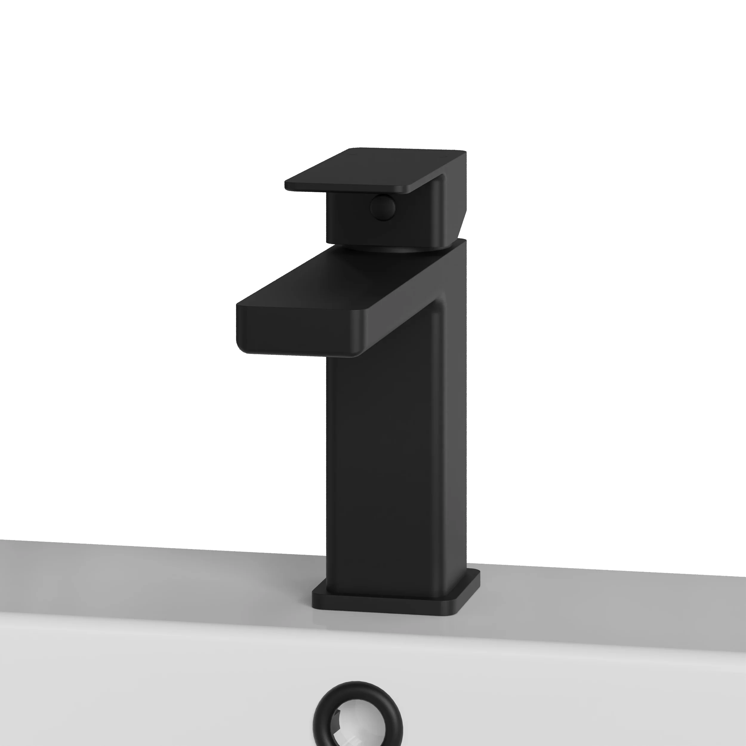 RYKER - Black Mono Basin Mixer Inc P/B Waste (Pair) - Image 2