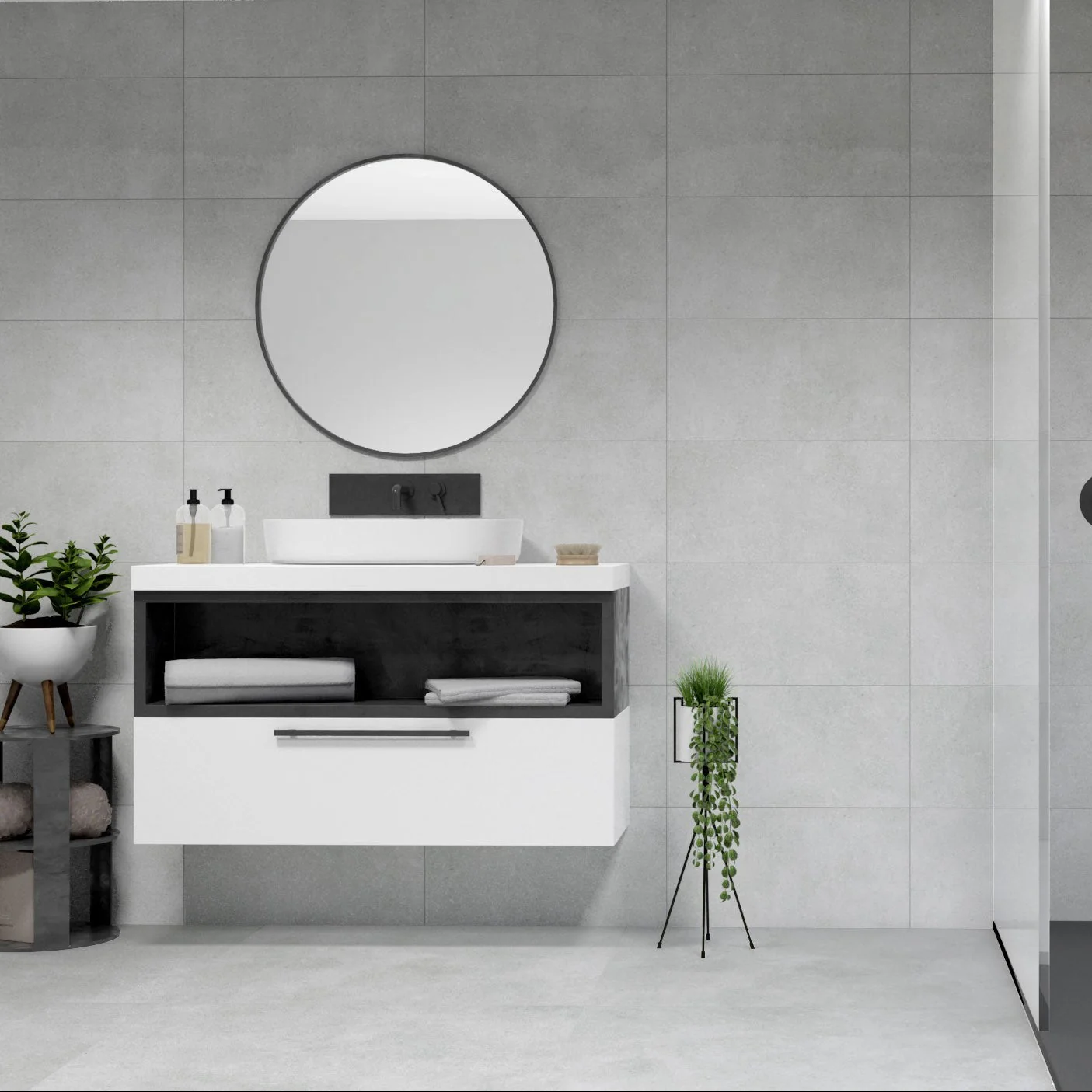Conca Perla Rectangle Porcelain Tile