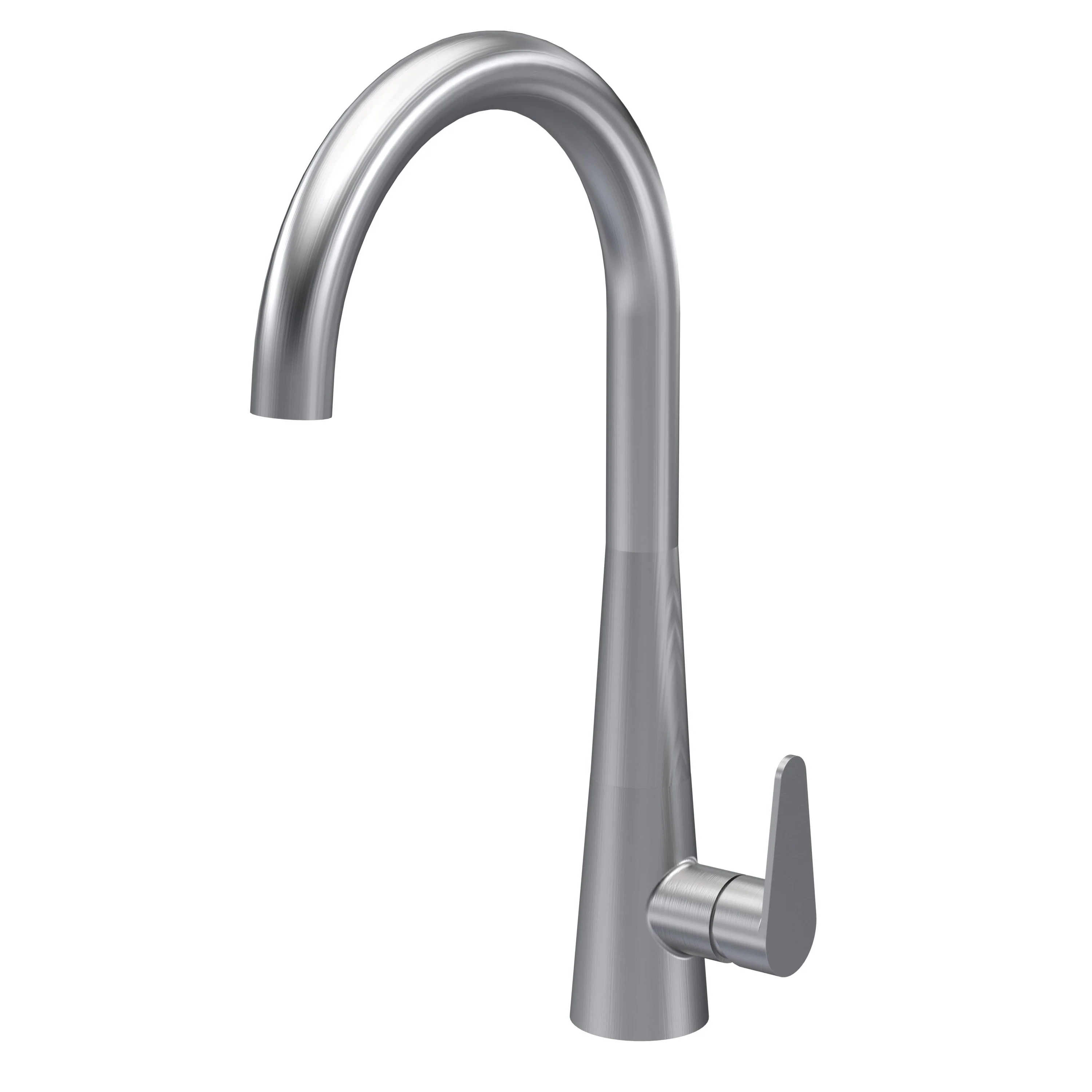 Samir Mono Single Lever Brushed Nickel - Brushed Nickel