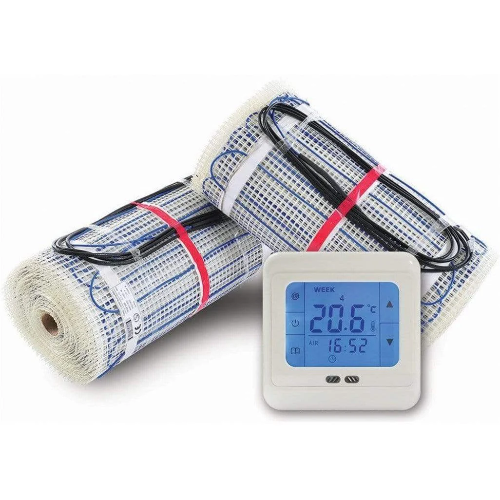 EcoHeat 9m² 1350 Watt Underfloor Heating Mat