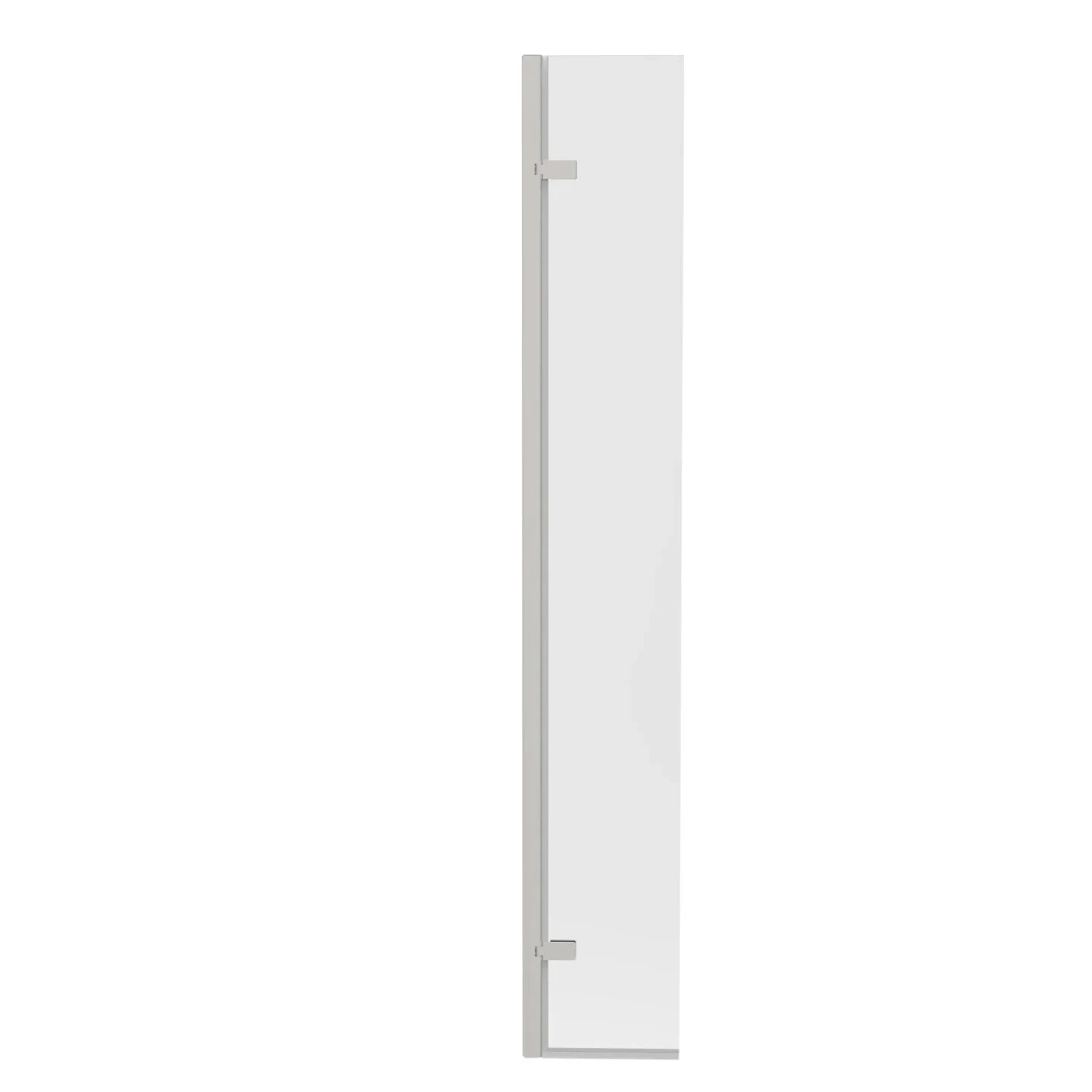 SDG Alumen 300 x 2000mm Wetroom Hinged Return Screen - Chrome - Image 2