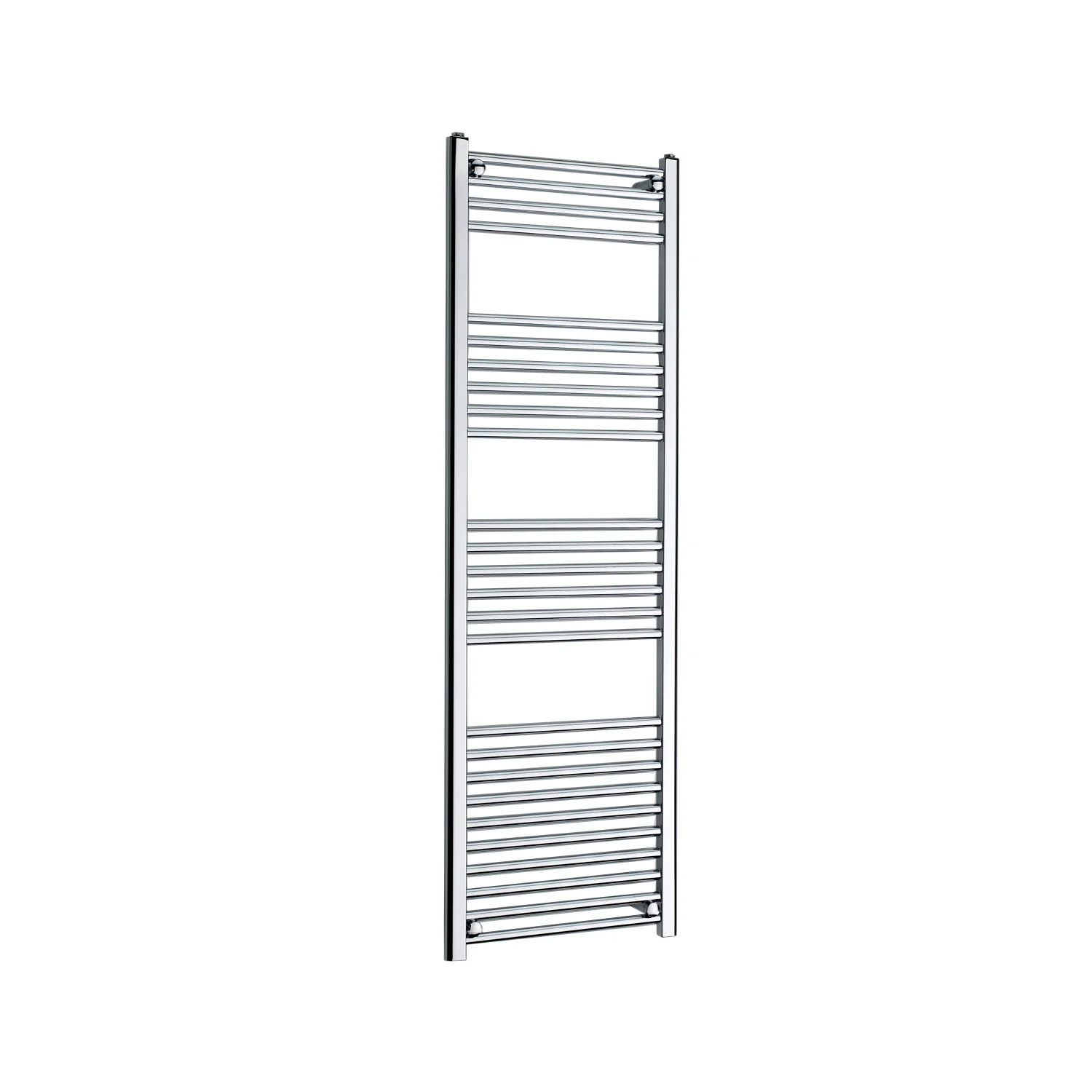Premier Heated Towel Rail - Chrome - Straight - Image 4