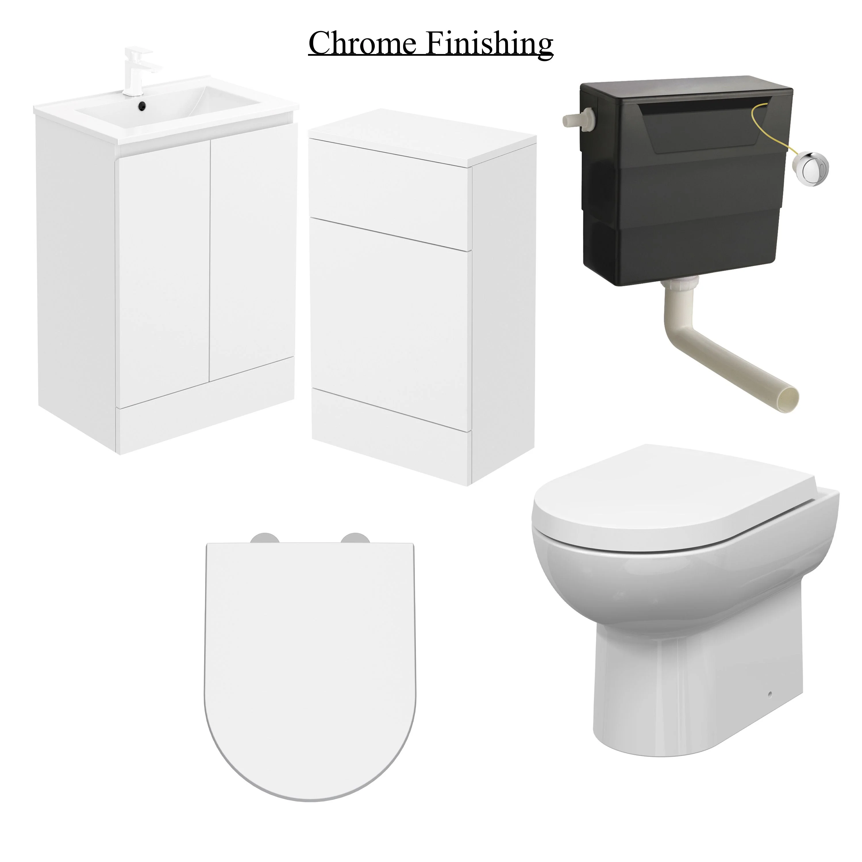 SDG Waterproof 1000mm Combination Pack - Gloss White - Image 4