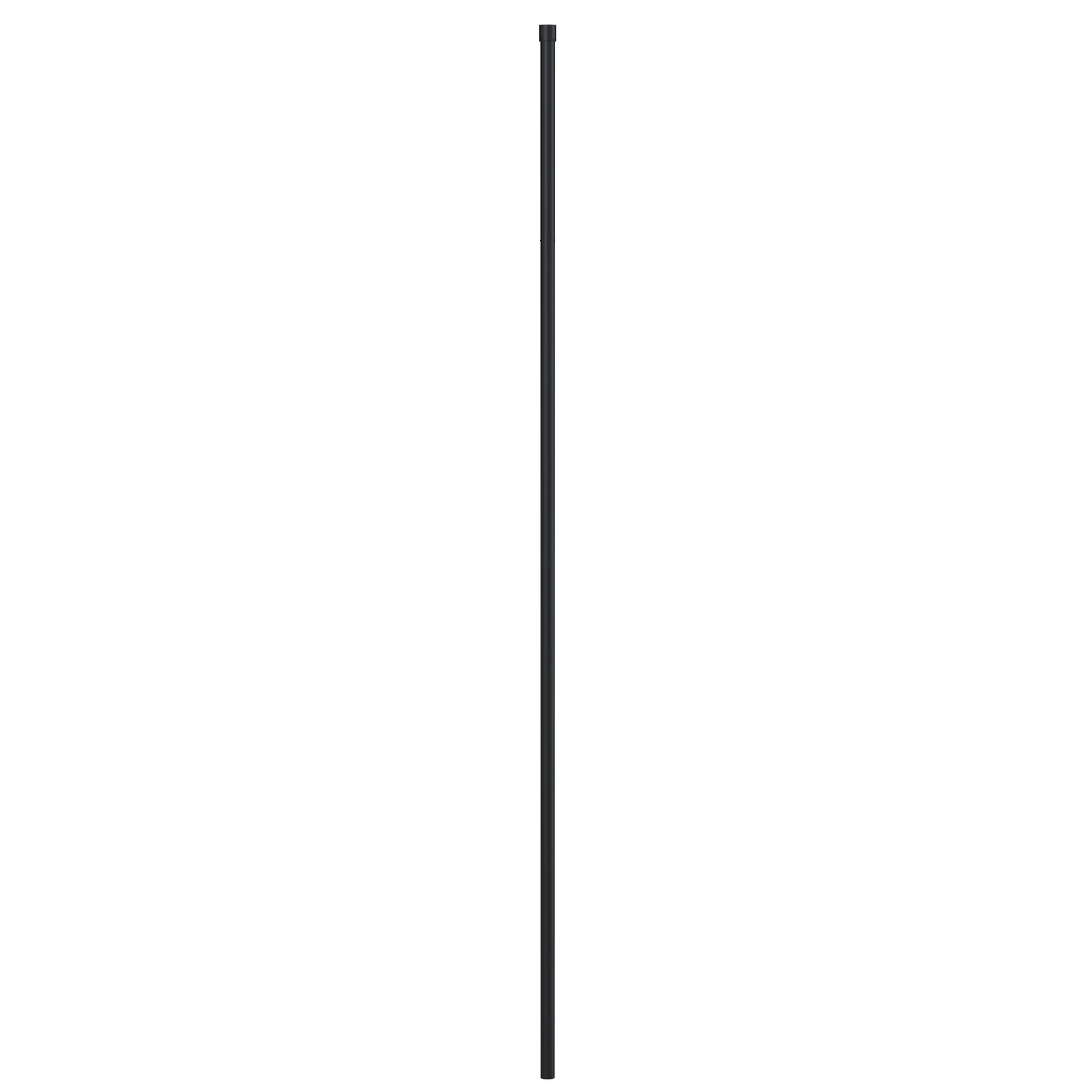 ShowerWorX 3000mm Floor to Ceiling Post for Wetroom Screen - Matt Black