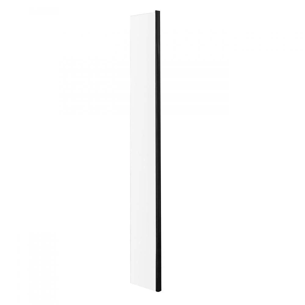 ShowerWorX 8mm Black Profile Screen & 1400 x 800mm Walk-In Stone Shower Tray Pack - Image 9